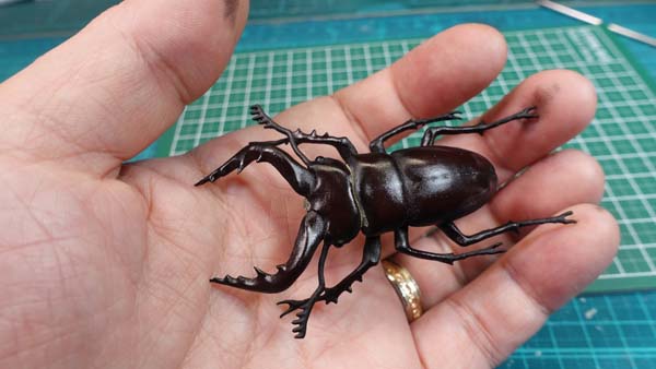 3Dプリンターで作るノコギリクワガタ, 3D printed Sawtoothed stag 