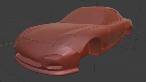 Mazda RX-7 fd3s powered by rotary engine 13B. - DenDeba Laboratory 